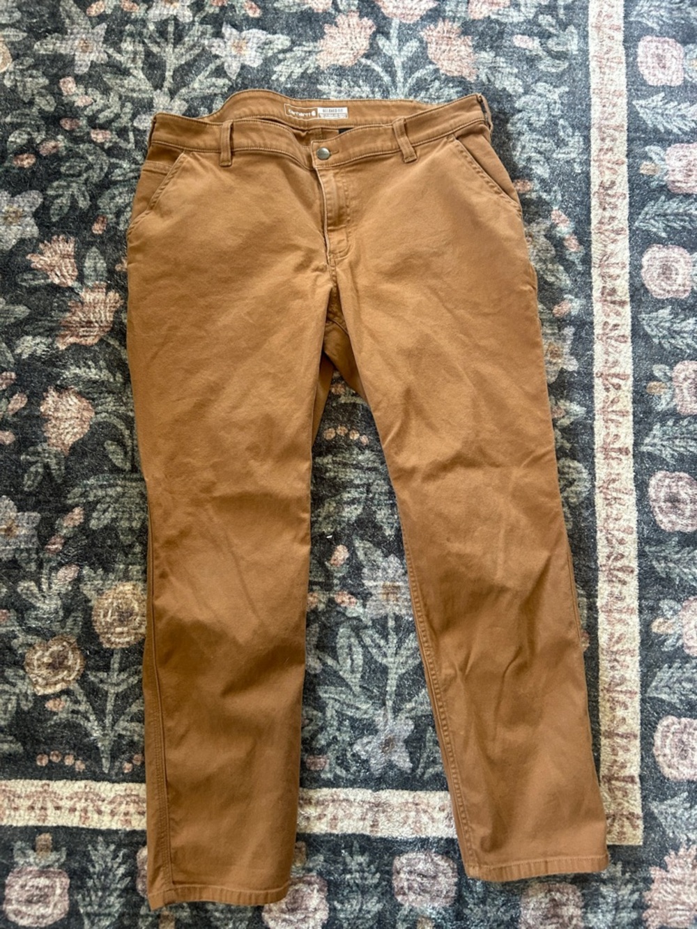 Carhartt Women's Straight Leg Pants - Brown